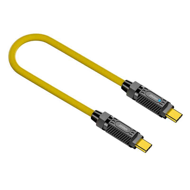 1m 8K 60Hz Audio Video Transmission 140W 20Gbps USB3.2 Type-C Data Cable 1m 8K 60Hz Audio Video Transmission 140W 20Gbps USB3.2 Type-C Data Cable